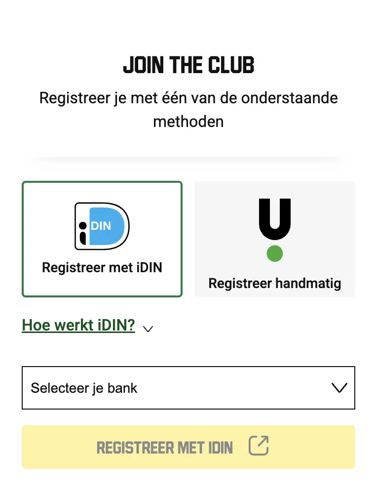 Mobiele app Unibet Casino